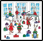 Reindeer Puzzle