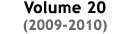 Subscribe or Renew: Volume 20 (2009-2010)